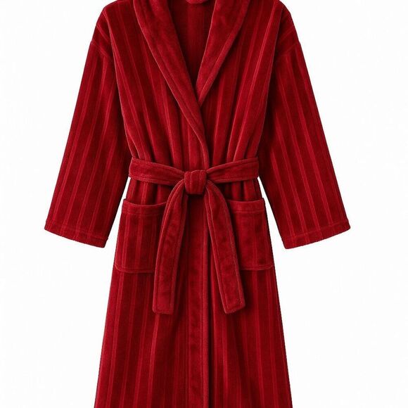 SIORO Other - SIORO Women's Flannel Fleece BathrobeSize Large With Pockets..